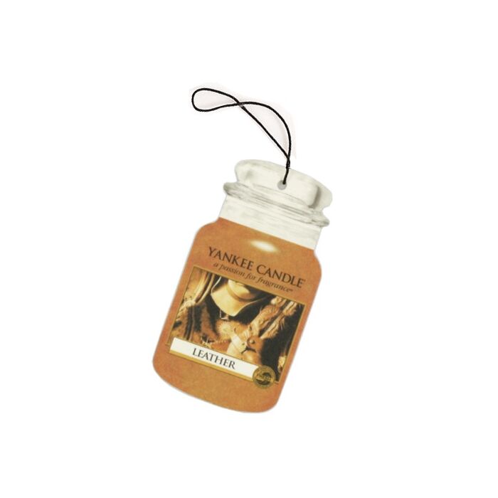 Yankee Candle Leather Car Jar-1